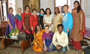Meeting HH Princess Aswathi Thirunal Gouri Lakshmi Bayi